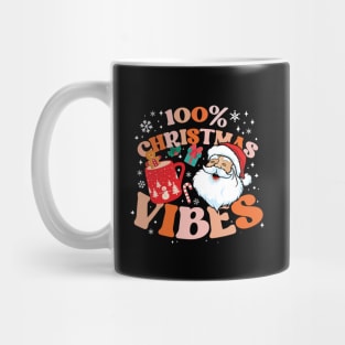 100% Christmas Vibes Mug